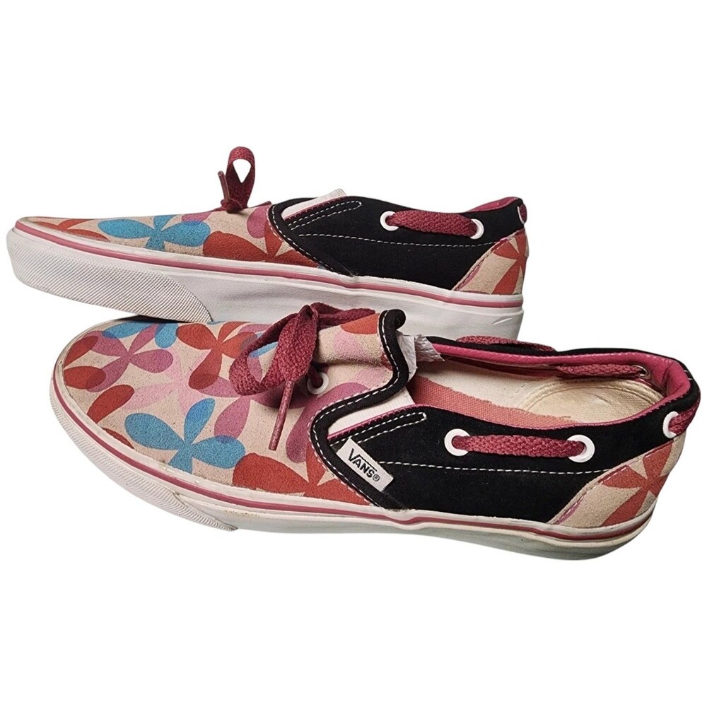 VANS Flower Power Slip On Sneakers Unisex W10 M8.5 - Picture 4 of 7